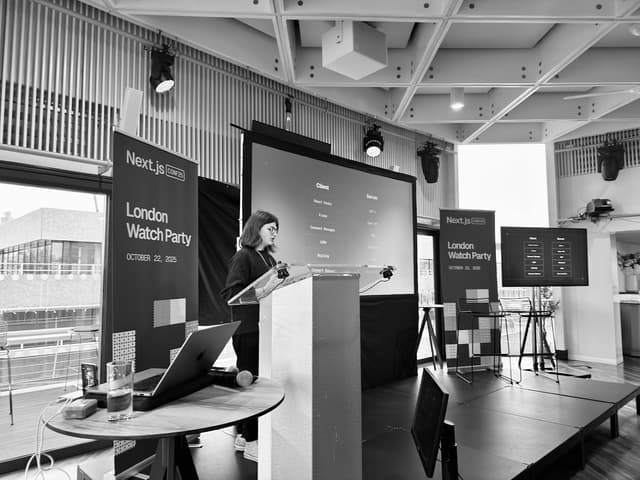 Speaking at Next.js Conf London